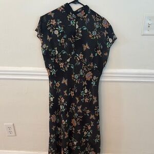 London Times Floral Midi Dress – Size 12